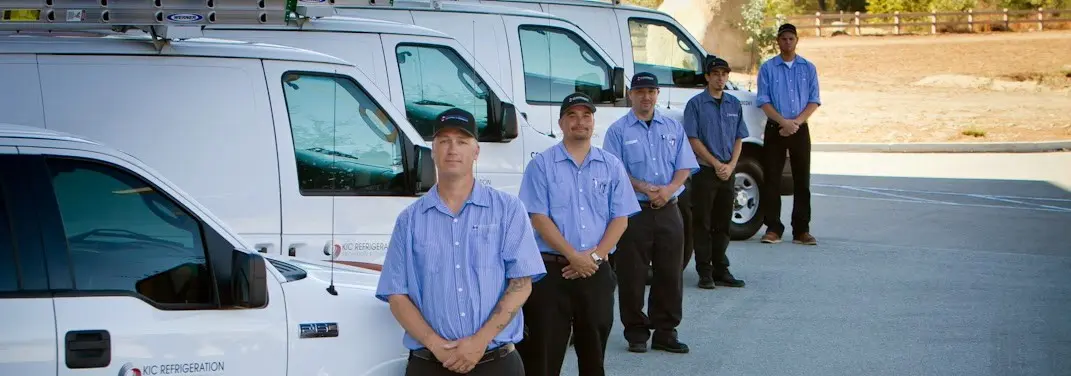 KIC Refrigeration crew ready for Mini Split Repair jobs across Iron Mountain